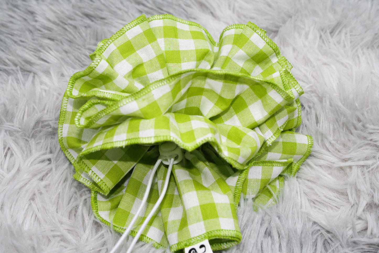 The Adjustable Ruffled Scrunchie