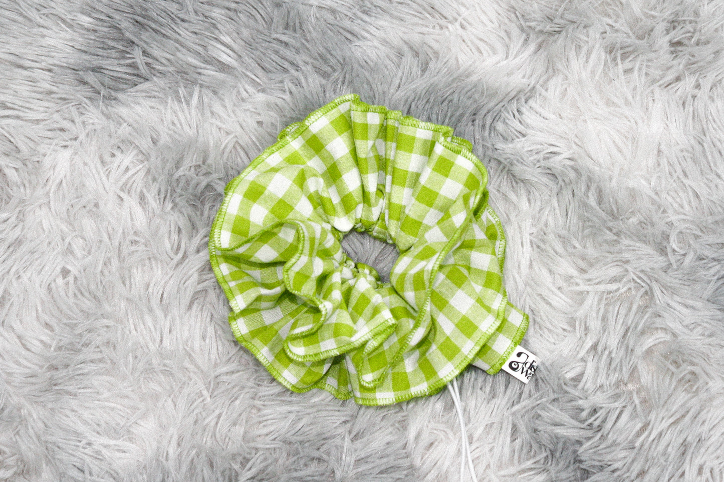 The Adjustable Ruffled Scrunchie