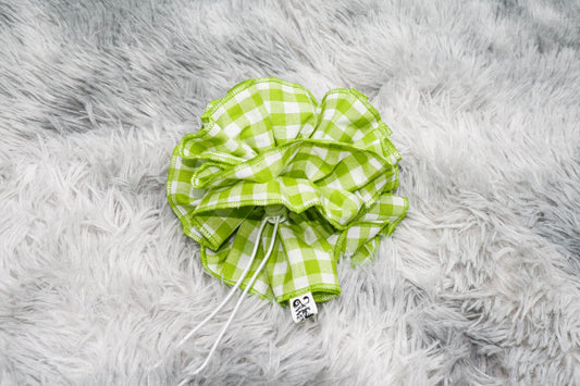 The Adjustable Ruffled Scrunchie